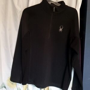 Men's XXL Black Spyder Pullover
